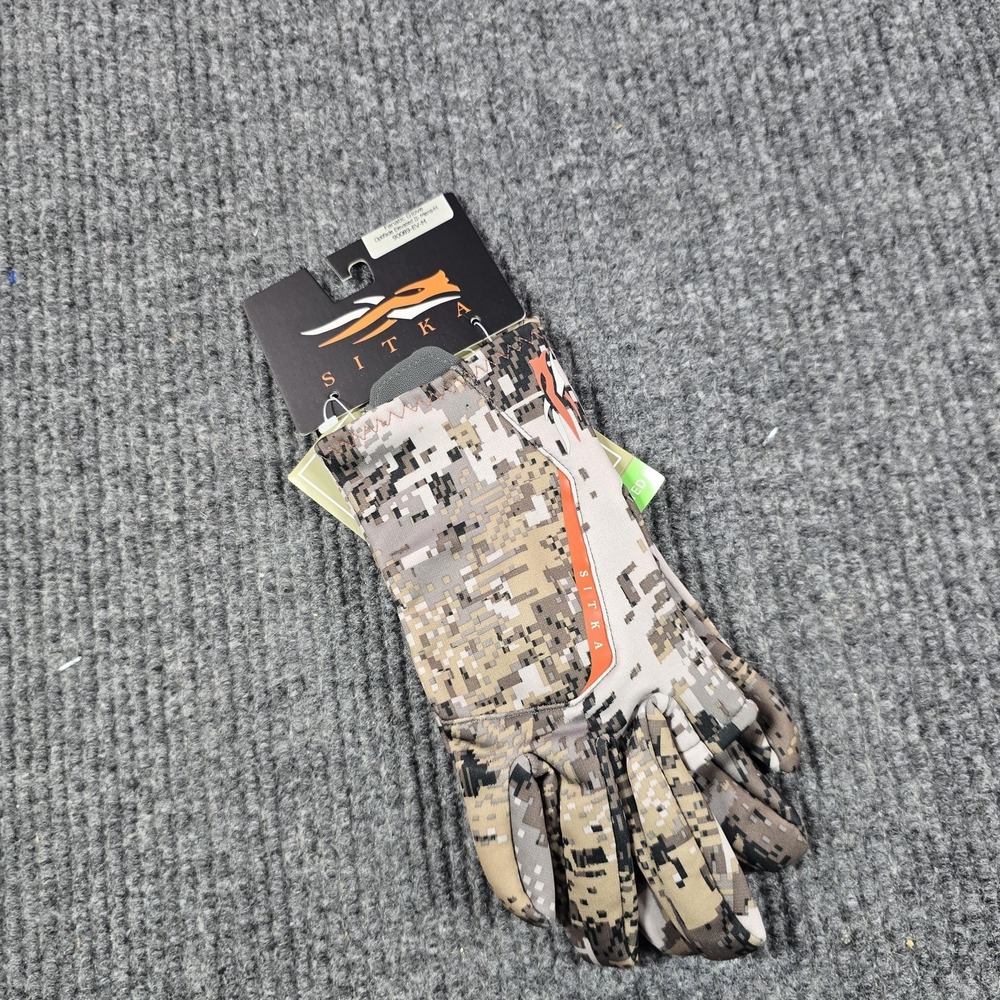Sitka Fanatic Gloves Mens Medium Optifade Elevated II Camo Archery Hunting